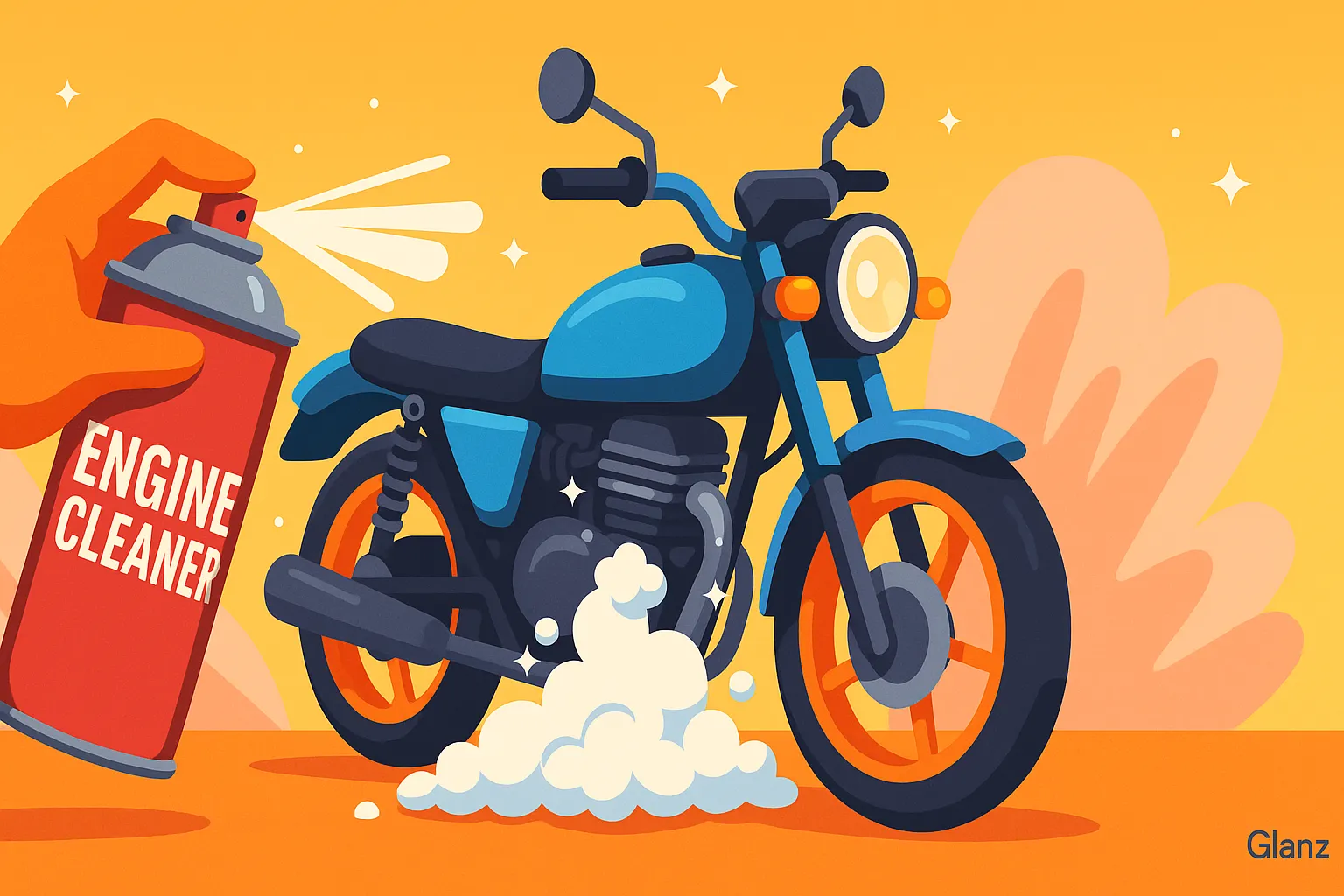 انجین شور موتور سیکلت+[معرفی بهترین شوینده و روش مصرف]