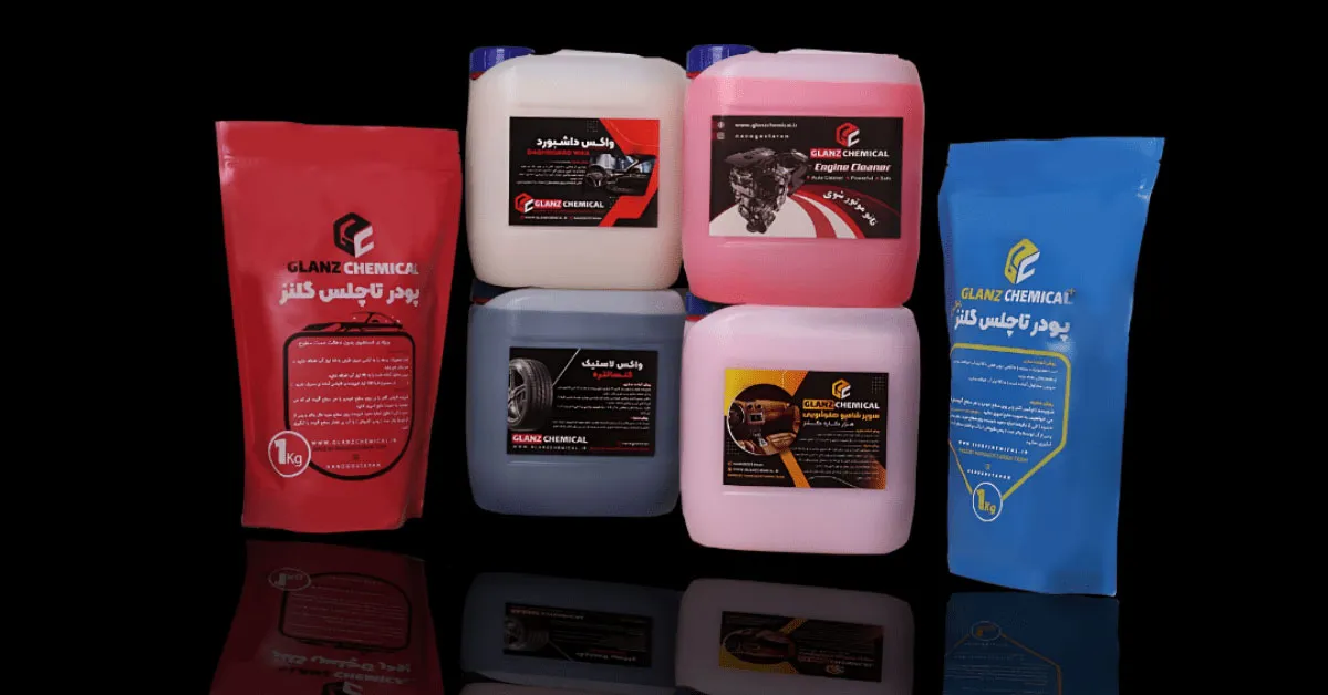 محصولات گلنز کمیکال برای شستشوی موتور سیکلت