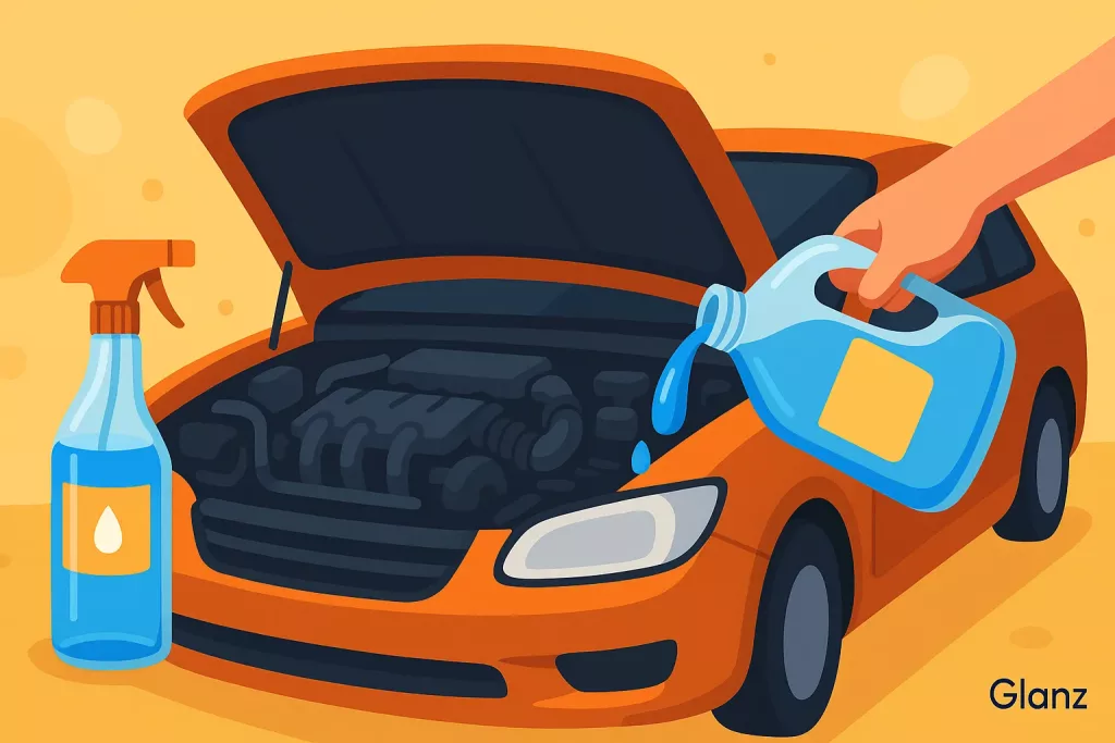 ساخت محلول خانگی برای شستشوی موتور ماشین + [آموزش رایگان و فرمول 1404]