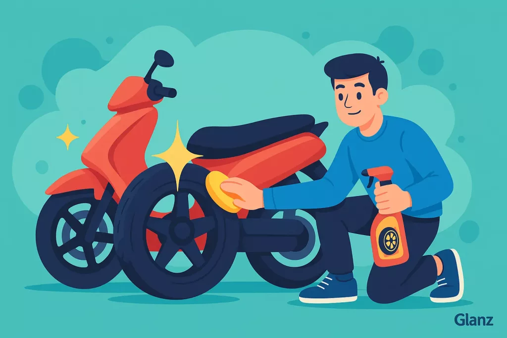 واکس لاستیک موتور سیکلت[قیمت+خرید]