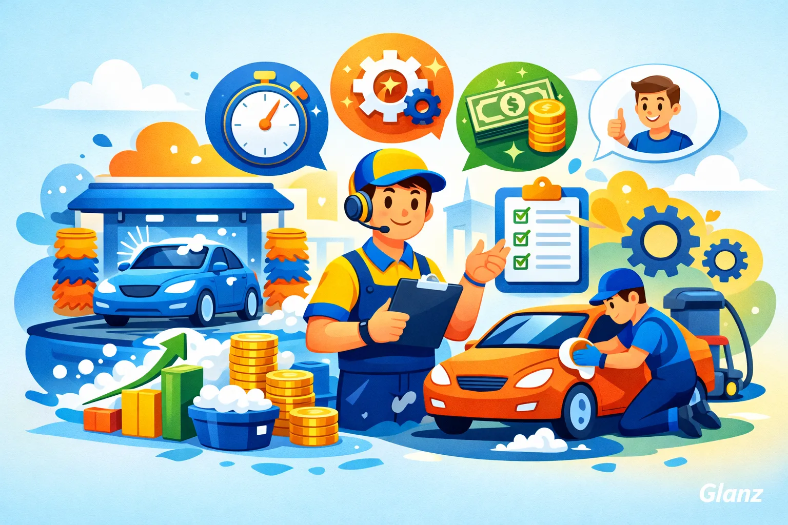 مدیریت کارواش[راهنمای عملی برای افزایش سود و کاهش هزینه‌ها]